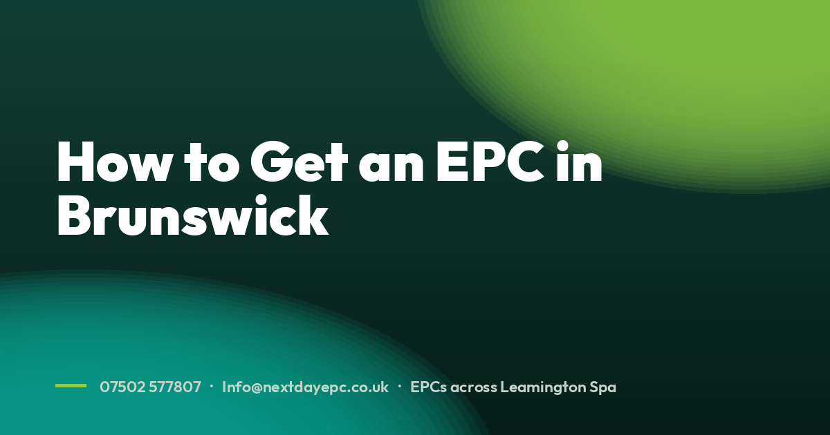 How to Get an EPC in Brunswick