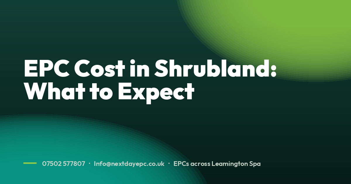 EPC Cost in Shrubland: What to Expect